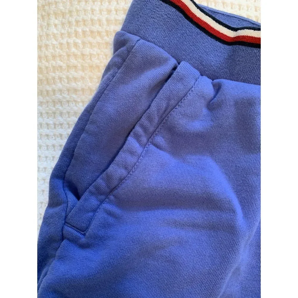 Tommy Hilfiger Shorts Women Blue Hyacinth High Waisted Small‎
